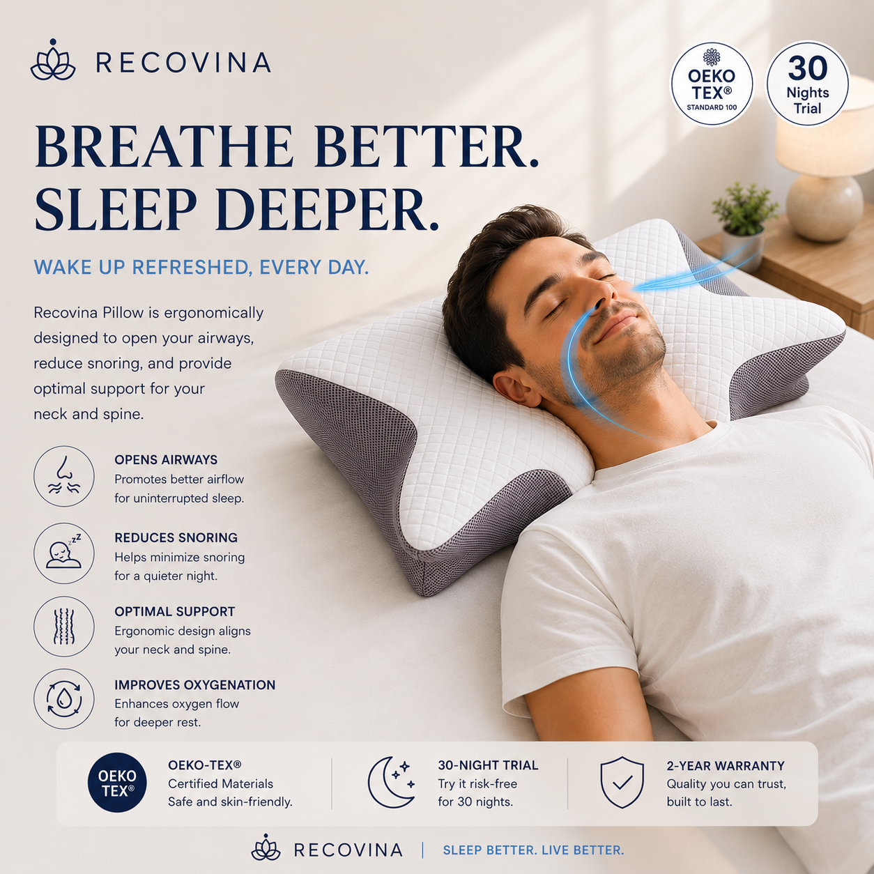 The Recovina Pillow