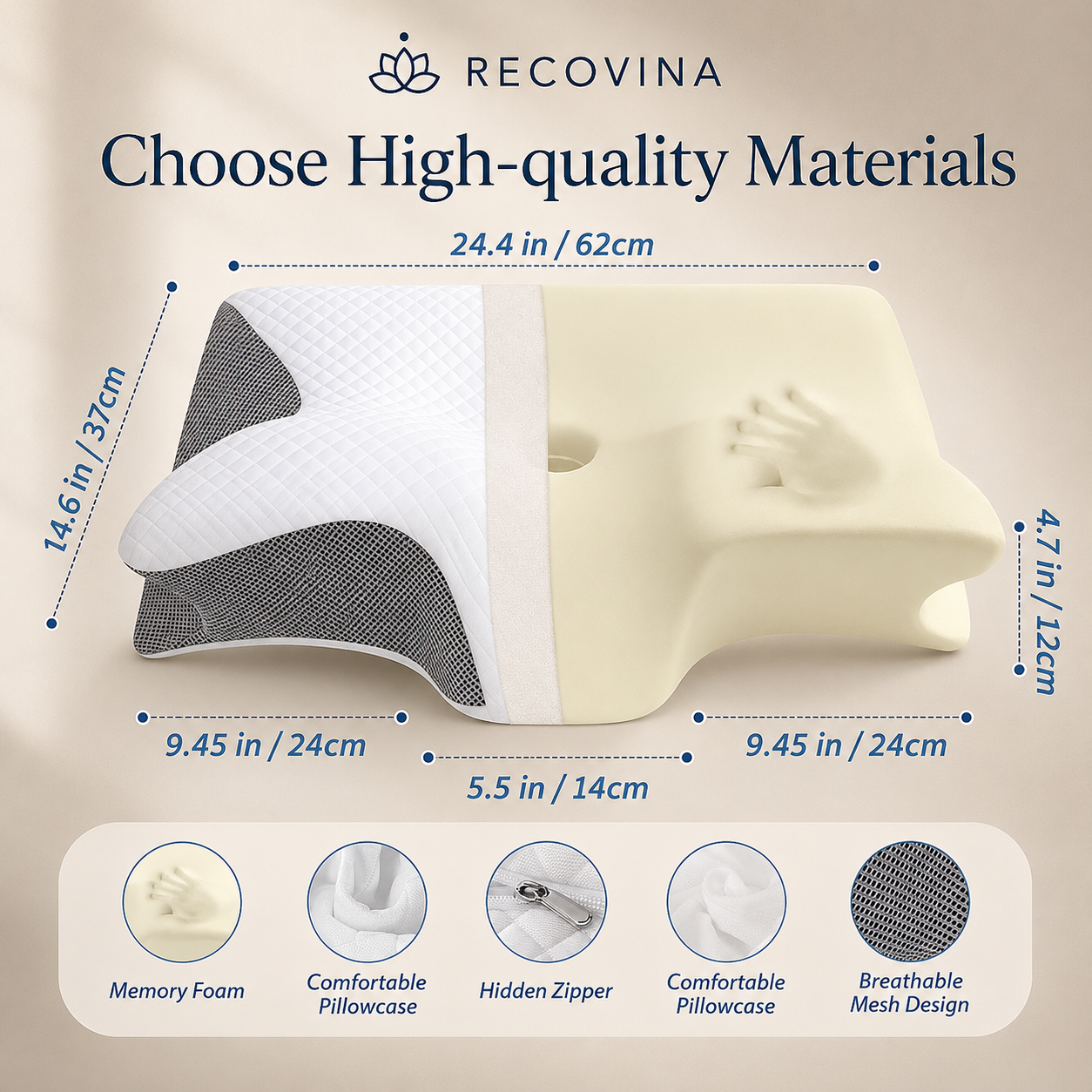 The Recovina Pillow
